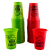 Naughty or Nice List Reusable Plastic Cups - 16oz - 50 pack