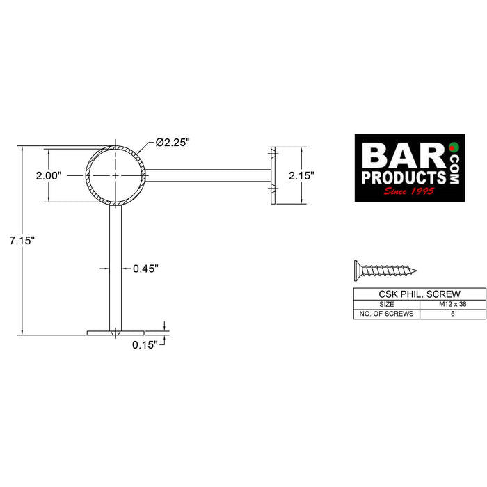 90 Degree Bracket (Finish Options)