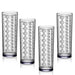 aztec highball glassware