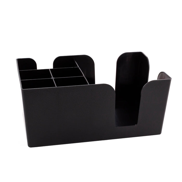 BarConic® 6 Compartment Bar Caddy - Black