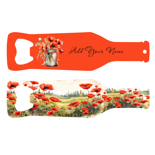 Bottle shaped Poppy opener