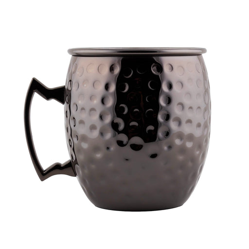 BarConic® Drinkware - Hammered Gun Metal Moscow Mule Mug - 18 ounce