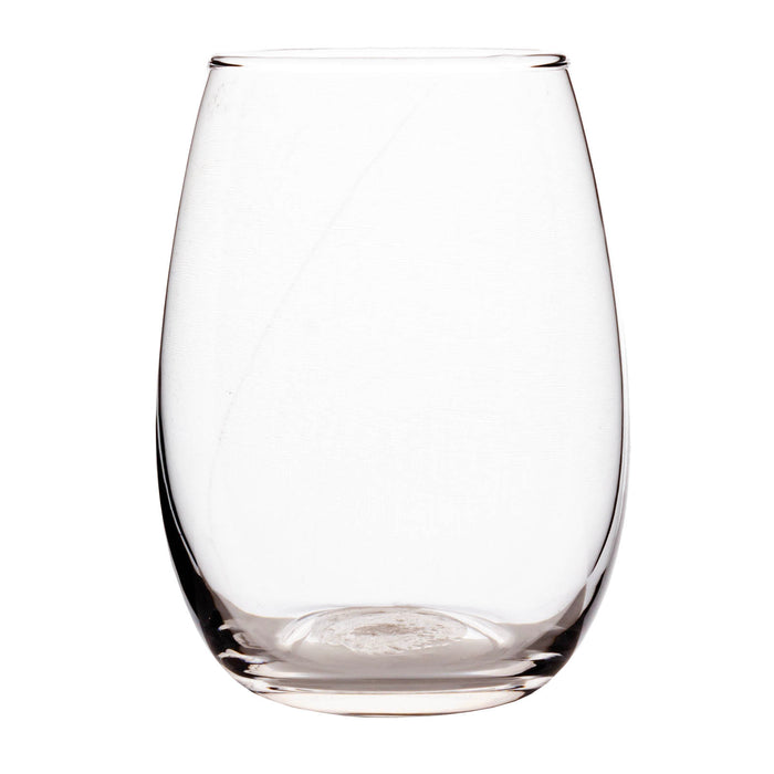 BarConic® Glassware - Stemless Wine Glass - 12 ounce - Case of 12