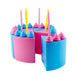 BarConic® Plastic Birthday Cake Sipper Set - 6 piece