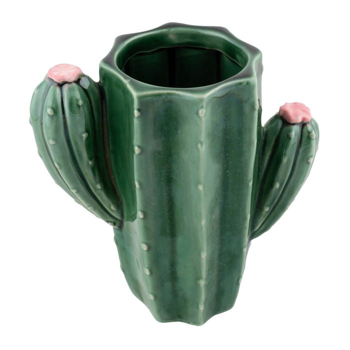 BarConic ® Tiki Mug - Cactus w/ Lid - 15 ounce