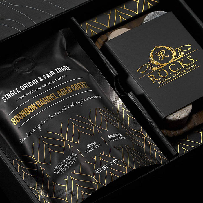 Bourbon Barrel Aged Coffee - Gourmet Gift Set