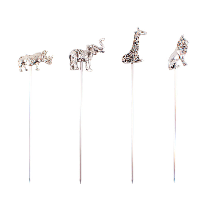 BarConic® Animals Cocktail picks - Set of 4