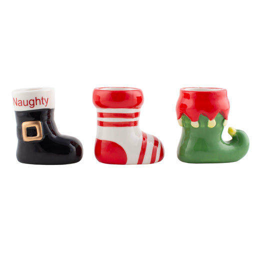 BarConic® Tiki Drinkware - Christmas Stocking Shot Set