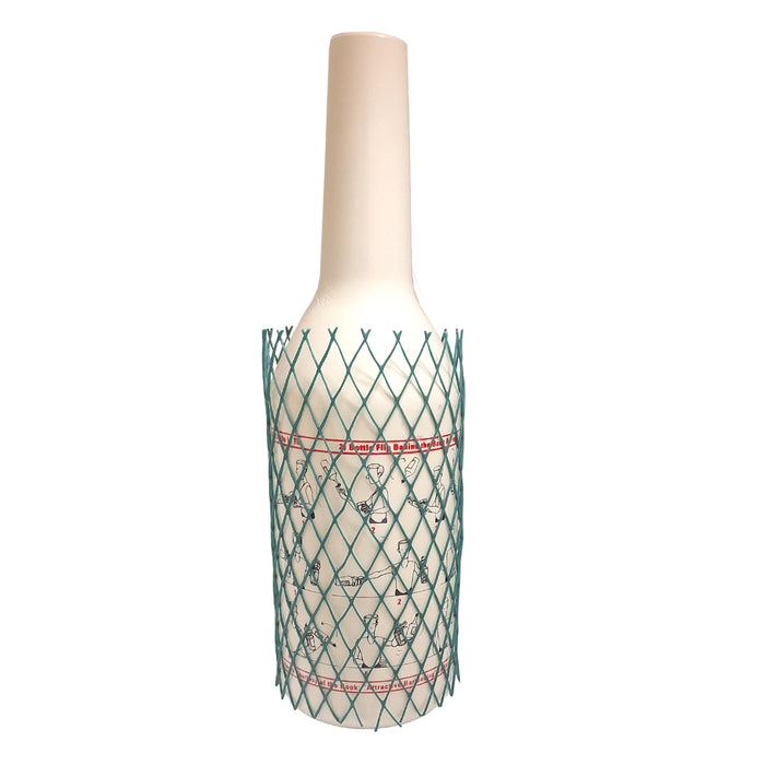 Illustrated 750ml Flair Bottle - Red