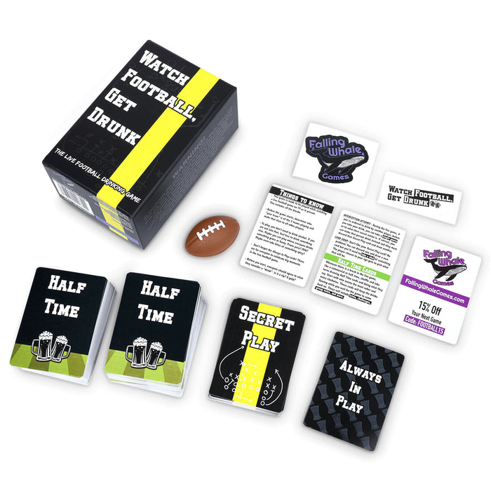 WATCH FOOTBALL, GET DRUNK CARD GAME