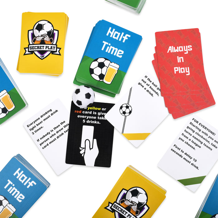 WATCH SOCCER, GET DRUNK CARD GAME