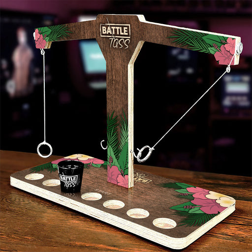 Battle Toss - 2 Player Ring Toss Game - Luau