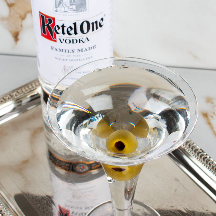 BarConic® Charming Hollow Stem Martini Glass