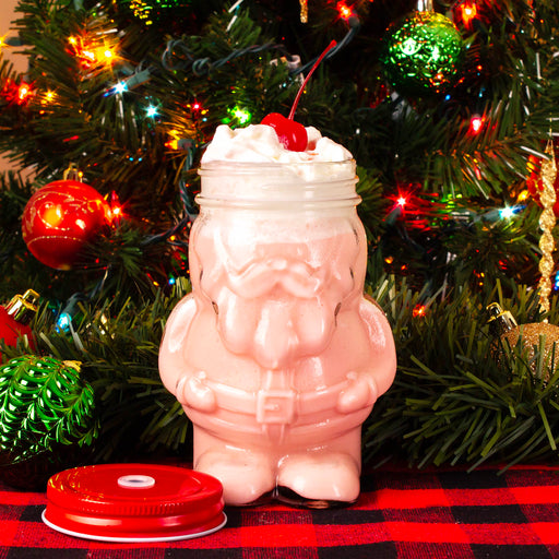 BarConic® Santa Mason Jar w/lid