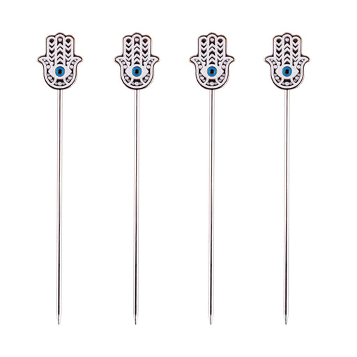 BarConic® Hamsa Hand Cocktail Pick - Set of 4