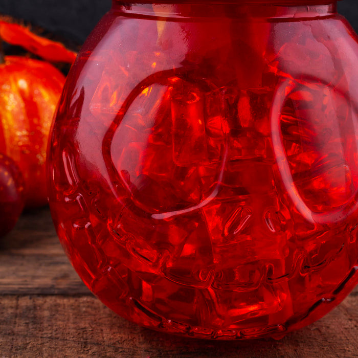 BarConic® Jack O'Lantern Mason Jar w/lid