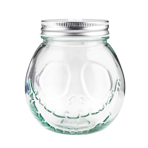 BarConic® Jack O'Lantern Mason Jar w/lid