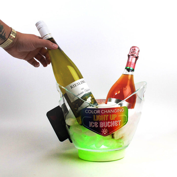 LED Party Ice Bucket with Handle