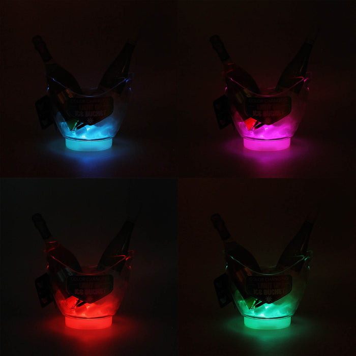 LED Party Ice Bucket with Handle