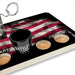 Battle Toss - 2 Player Ring Toss Game - American Flag Smoke