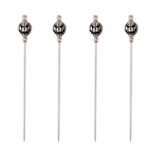 BarConic® Pumpkin Cocktail Picks - Set of 4