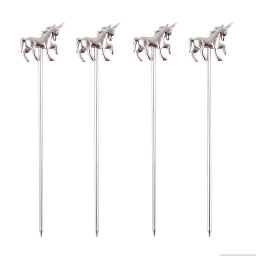 BarConic® Unicorn Cocktail Pick - Set of 4