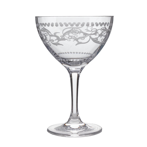 Vintage Martini Cocktail Glass - 8 oz - 6 Pack