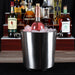 BarConic® Stainless Steel Double Wall Wine Bucket - 4.5Qt