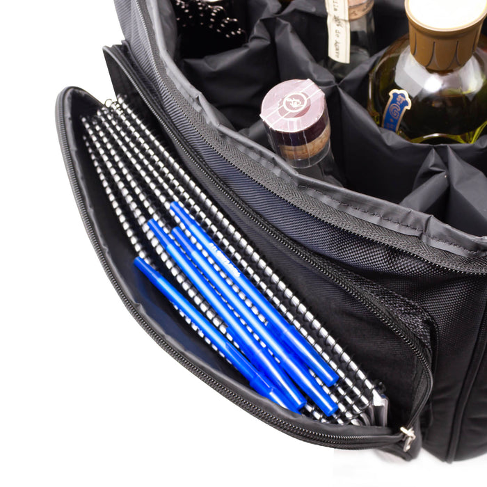 Alcohol Trolley Travel Bag - 12 Bottle