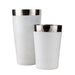 Vinyl Weighted Shaker Set - White