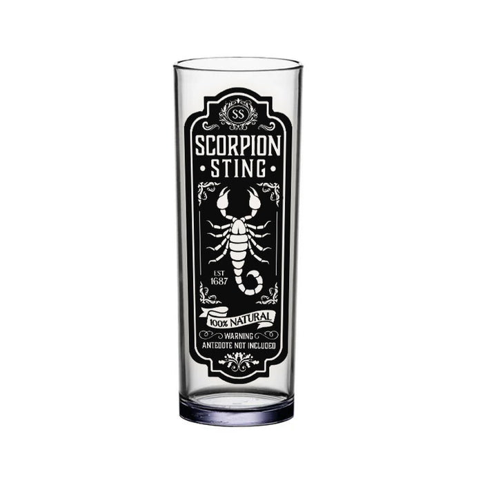 BarConic Highball / Collins Glasses - Halloween Themed Apothecary Designs