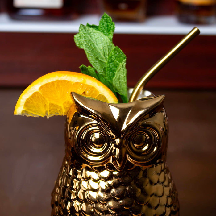 Barconic® Tiki Drinkware - Owl - 24 oz.