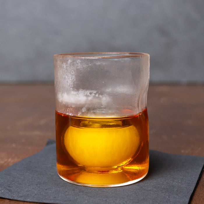 BarConic® 4 oz Whiskey Glass with Ice Ball Insert