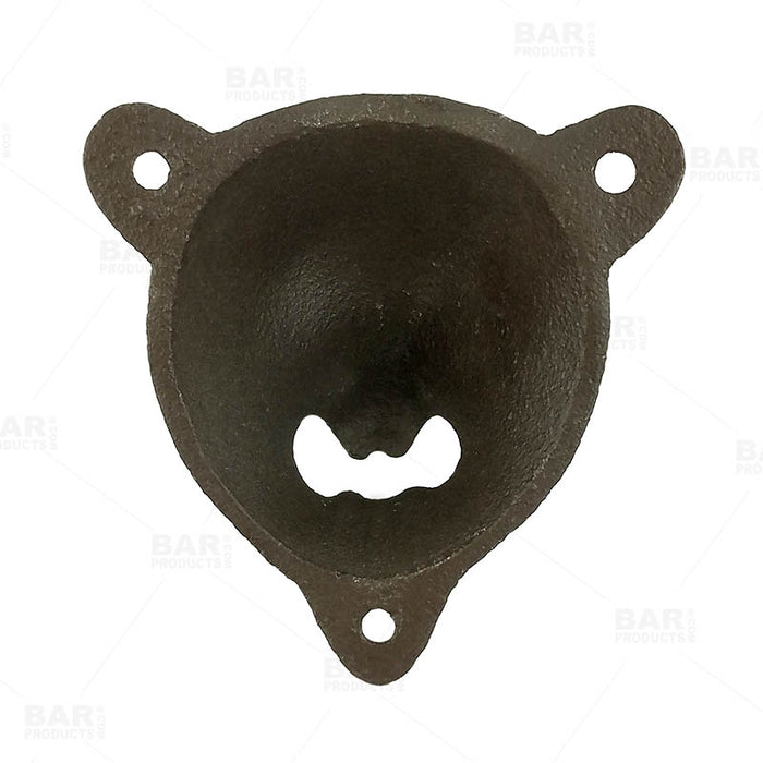 BarConic® Wall Mounted Bottle Opener - Bear - Brown