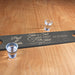 Custom Laser Engraved 2 Person Wood Shot Ski - Take A Shot, We Tied The Knot - Design 2