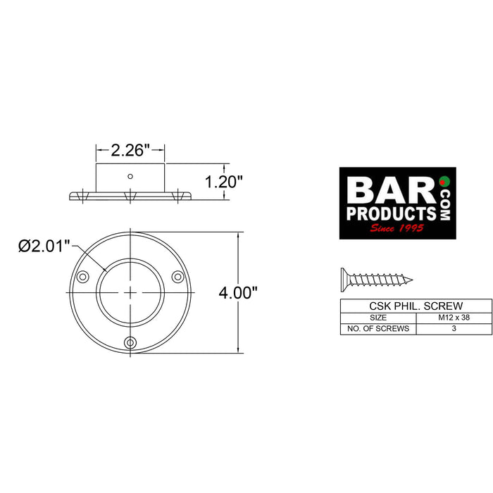 Wall Flange (Finish Options)