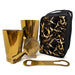 Metallic Marble Bar Tote Set with Gold Bar Tools