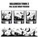 BarConic® Glassware - Old Fashioned Glass - Halloween Town