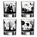 BarConic® Glassware - Old Fashioned Glass - Halloween Town - SET OF 4