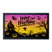 Bar Service Mat - Happy Halloween - 17.25" X 10"