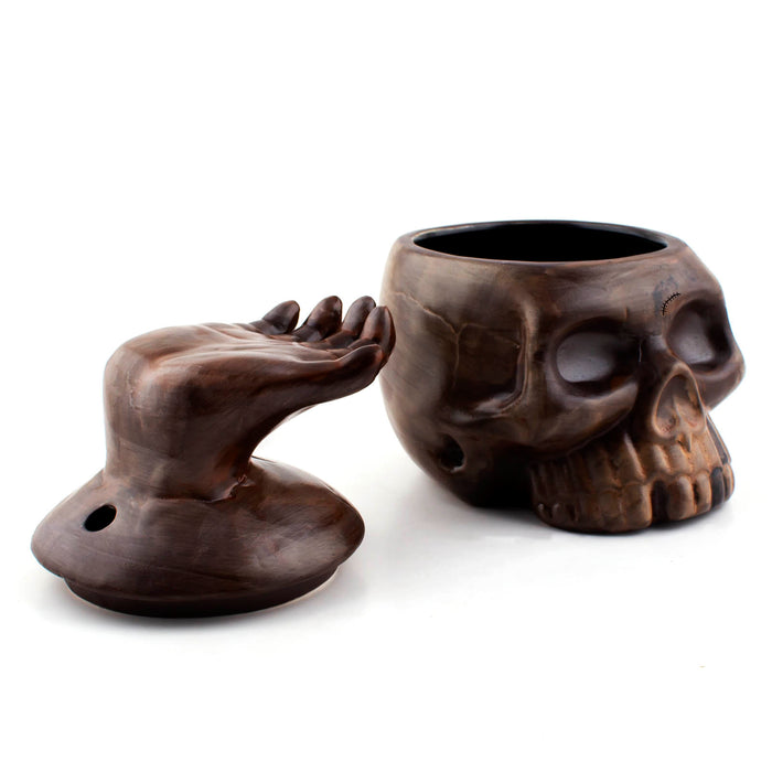 BarConic® Tiki Drinkware - Skull Bowl - 14 ounce