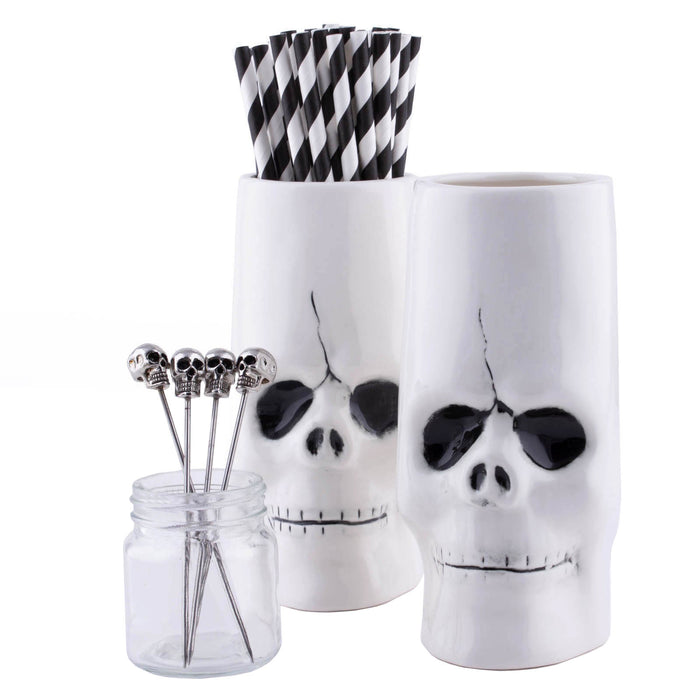 Tiki Bar Gift Set - Skull