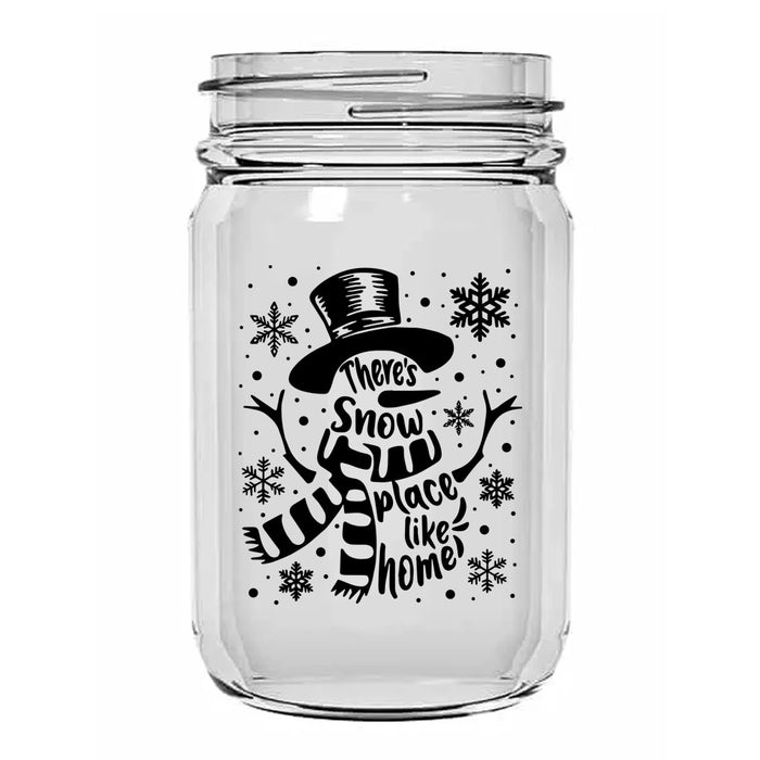 BarConic Mason Jar Glassware Christmas Collection