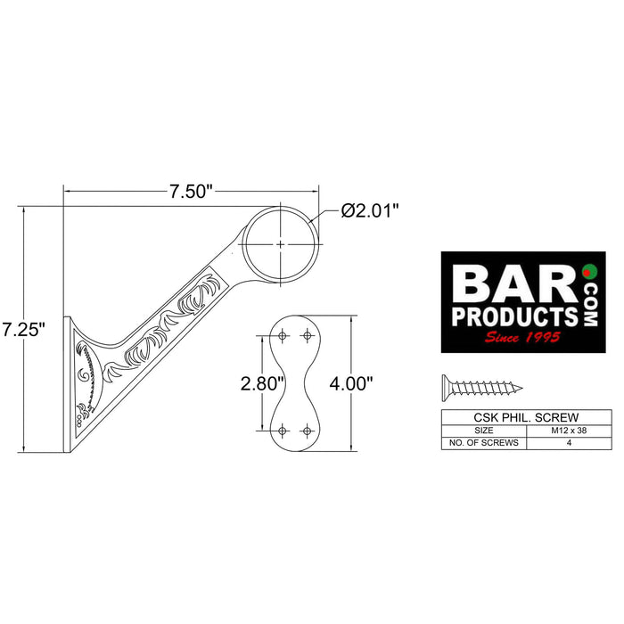 Victorian Bracket (Finish Options)