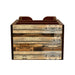 Bar Top Napkin Caddy - Rustic Wood Planks