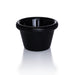 Black - 1 ½ oz. Smooth Melamine Ramekin - 12/pack