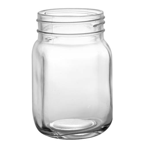 Custom 12oz BarConic® Mason Jar Mug with No Handle 