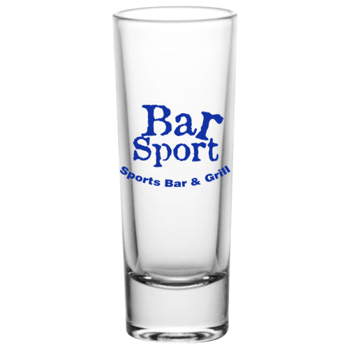 Custom 2oz BarConic® Tall Shot Glasses