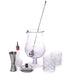 BarConic® Stemmed Diamond Bar Kit w/44 oz Mixing Glass Set