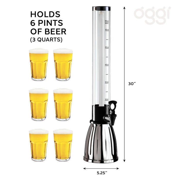 Beer Tower - 3 quart - Color Options